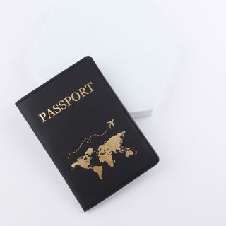 Leather Card Passport Holder