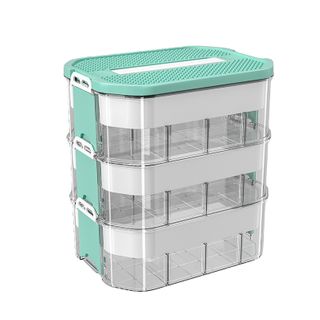 3 Layers Block Storage Box Display