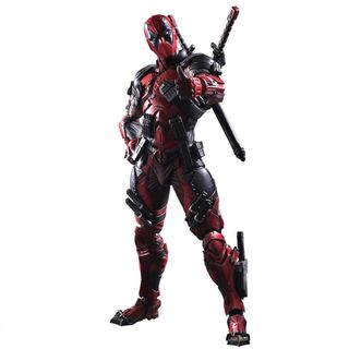 Play Arts Deadpool Red Edition Action Figure