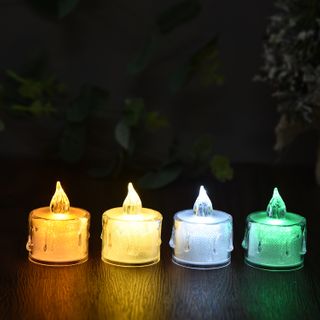 4 Pcs LED Electric Mini Candle Light