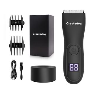 Digital Display Hair Trimmer with Charging Base