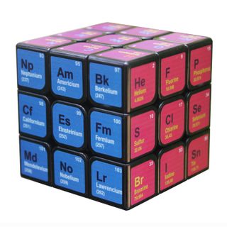 Chemical Periodic Table Learning Rubik's Cube