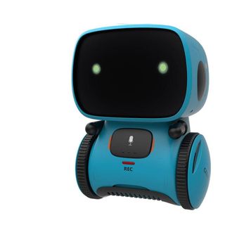 Interactive Smart Talking Robot with Voice Controlled