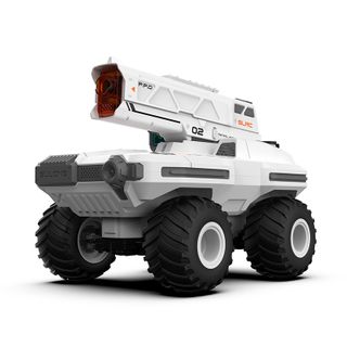 RC Monster Truck with LED Light and Spray