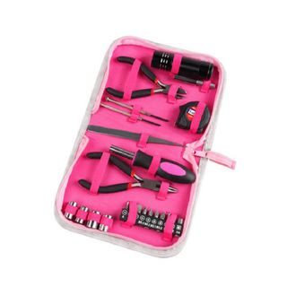 Pink Tool Set Kit 23 Pieces
