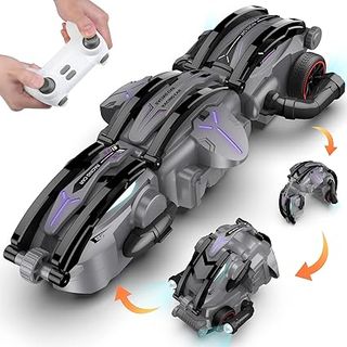360 Roll Rotation Car Toy with LED Lights