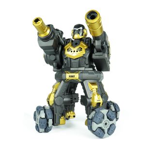 RC Robot Fighting Toy With Lights Spray