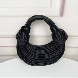 Noodles String Woven Double Knot Bag