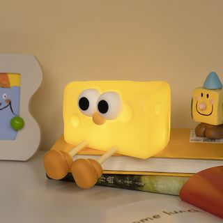 Cheese Night Light Silicone Phone Holder