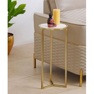 Thingness Golden Side Table