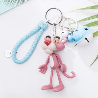 Pink Panther Movable Keychain