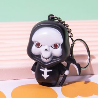 LED Ghost Reaper Keychain