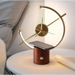 Luxury Wireless Charging LED Desk Lamp