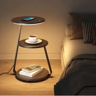 Multifunctional Nordic Bedside Table Lamp