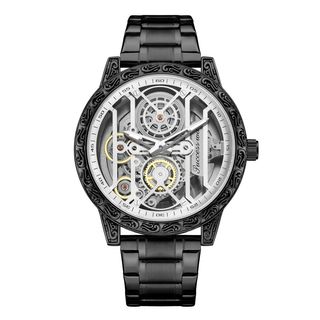 Stainless Steel Mens Luxury Quartz Wristwatch