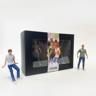 1:32 Diecast Model Figure Toy Set