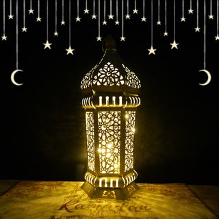Ramadan LED Metal Lantern
