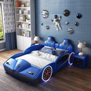 Creative Simple Car Childrens Bed