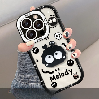 Cute Briquettes Mobile Cover for iPhone 13 14 15 Pro Max