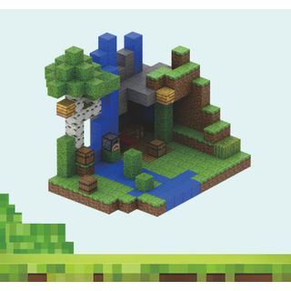 300 Pcs Magnetic Minecraft Jungle Creek Blocks