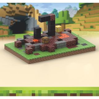 190 Pcs Magnetic Minecraft Hell Gate Blocks