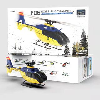 1:36 6CH F06 EC135 Remote Control Helicopter