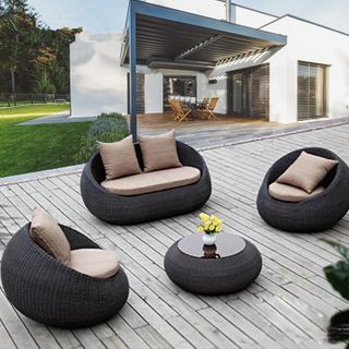 4 Seater Outdoor Patio Sofa Set