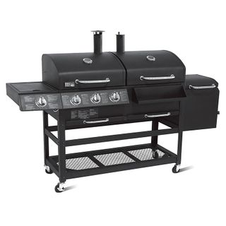 Multifunction Charcoal Gas Barbecue Grill